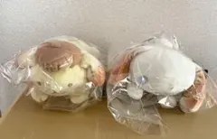サンリオキャラクターズ ましゅまるむいっしょにねんねぬいぐるみ【2種】