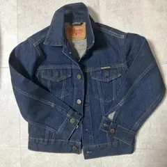 Bobson ボブソンダークブルー デニムジャケット　120-130程度