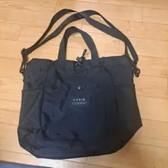 SOBIA 2way ショルダーバッグ　ブラック
