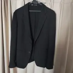 ZARA ブラック テーラードジャケット EUR Sのサムネイル