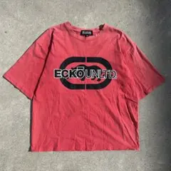 90s 00s ECKO UNLTD ロゴTシャツ ストリート B系 Y2K