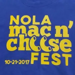 USA直輸入 古着 マカロニチーズフェス スタッフTシャツ ギルダン