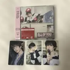 RIIZE ALL OF YOU アントン　ソロジャケ　トレカ3枚つき