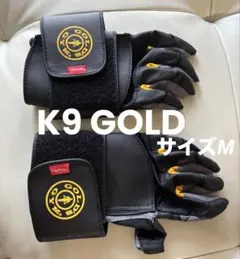 K9 GOLD フィンガーレス トレーニンググローブ Mサイズ