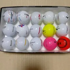 ゴルフロストボール PRGR、WORKS、NIKE、MIZNO 15個。のサムネイル