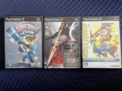 PS2【ラチェット&クランク】【真・三国無双3 猛将伝】【戦国BASARA2】