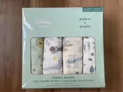 新品未使用未開封！　エイデン&アーネイ　くまのプーさん スワドル　４枚セット