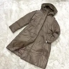 新品　イナグラシア　ina gracia ダウンコート　ブラウン　L ダウン90