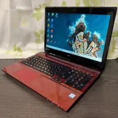 NEC✨SSD256GB☆メモリ8GB☆Core i3☆クリスタルレッド