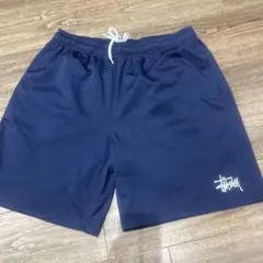 Stussy メッシュ ショートパンツ ネイビー Lのサムネイル
