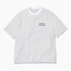 ennoy Border T-Shirt (WHITE × BLACK) M