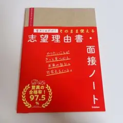 書きこむだけ!そのまま使える志望理由書・面接ノート