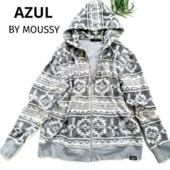 アズールバイマウジー AZUL BY MOUSSY パーカー フード 羽織