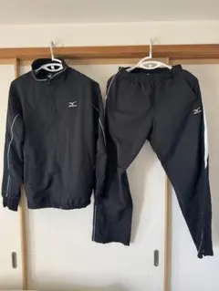 Mizuno Global Elite ジャージ 上下セット ブラック