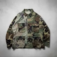 【90s-00s USA製】 ROTHCO BDUジャケット フェード 雰囲気系