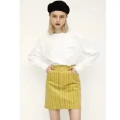 新品タグ付き　SLY コーデュロイ　スカート　Mのサムネイル