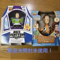 リアルサイズトーキングフィギュア　ウッディ&バズライトイヤー　2体のサムネイル