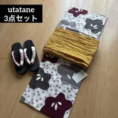 ◇最高級【綿麻浴衣】黒アヤメ菖蒲の品ある涼しゆかた◇着物としても