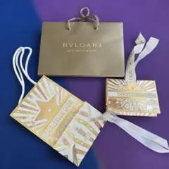 Christian Dior ショッパー袋 2種セット ブルガリショッパー袋1つ