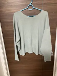 アースミュージック&エコロジー　ドルマンニットプルオーバー