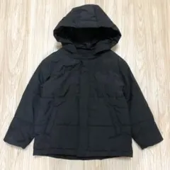 グローバルワーク キッズ アウター コート ジャンパー 中綿 黒 130cm