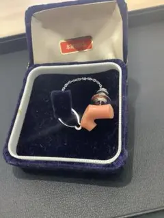 本珊瑚 ネクタイピン タイタック