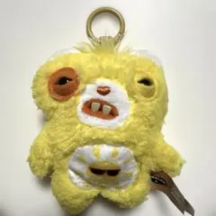 fuggler ケアベア　イエロー　ぬいぐるみ　キーリング　日本未発売