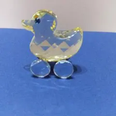 欠けあり SWAROVSKI スワロフスキー ハッピーダック プリンセス - メルカリ