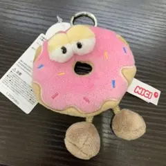 NICI ニキ キウイバード ぬいぐるみキーリング キーホルダー ピンク