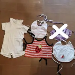 Annaロンパースソニア90赤ちゃんの城ホットマン80組曲(写真9)スタイセット