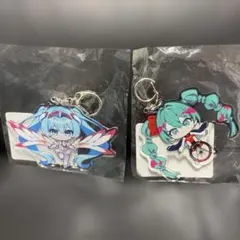 ちょこぷに アクリルキーホルダー レーシングミク 2025応援Ver.