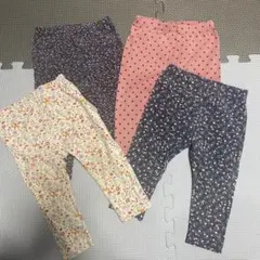 UNIQLOベビー レギンス 長ズボン　80㎝　4点セット