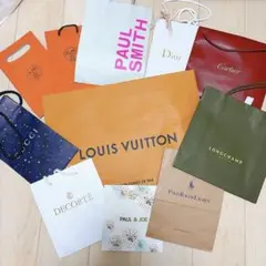 ブランドショッピングバッグ 11枚セット まとめ売り