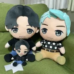 BTS TinyTAN  おすわりぬいぐるみ　RM&SUGA  お得な3点セット