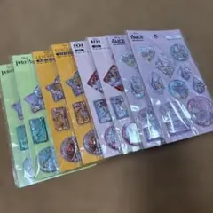 セリア　ウォーターシール　ディズニー　８点セット