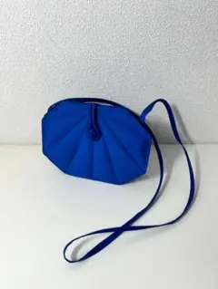 LUPO ハンドバッグ アコーディオンプリーツ ブルー LUPO ハンドバッグ アコーディオンプリーツ ブルー - メルカリ