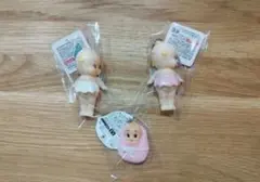 ザ キューピーズ キーホルダー 、おくるみコスチュームキューピーまとめ売り