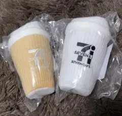 セブン くじ ハッピーくじ Ｂ賞 セブンカフェ ぬいぐるみチャーム 2個セット