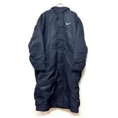 希少 90s vintage 銀タグ old nike ベンチコート ナイキ 黒