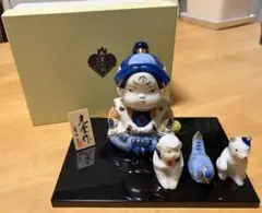 猫舎道楽堂本舗 雛人形 招き猫 陶器製 - メルカリ