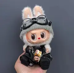 【セール】labubuラブブぬいぐるみ服　15c m17cmかっこいい5点セット