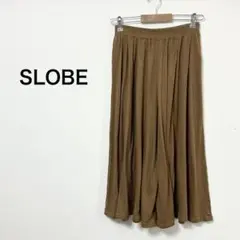 SLOBE ガウチョパンツ ブラウン