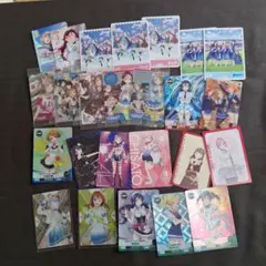 ラブライブ 中古 カード セット スクコレ ウエハース ファイブクロス 特典