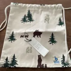 Kodomo BEAMS クマデザイン ナップザック