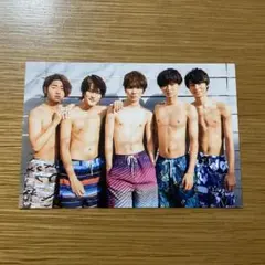 ジャニーズJr.カレンダー RED HiHi Jets ポストカード