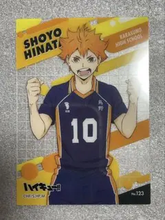 ハイキュー　日向翔陽　トレカ