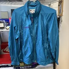 Columbia ナイロンジャケット 青