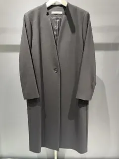 セオリーリュクスノーカラーコート　ブラック40