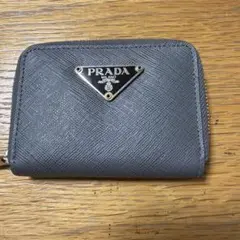 PRADA グレー コインケース