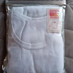 HEATTECH クルーネック長袖Tシャツ Mサイズ ホワイト